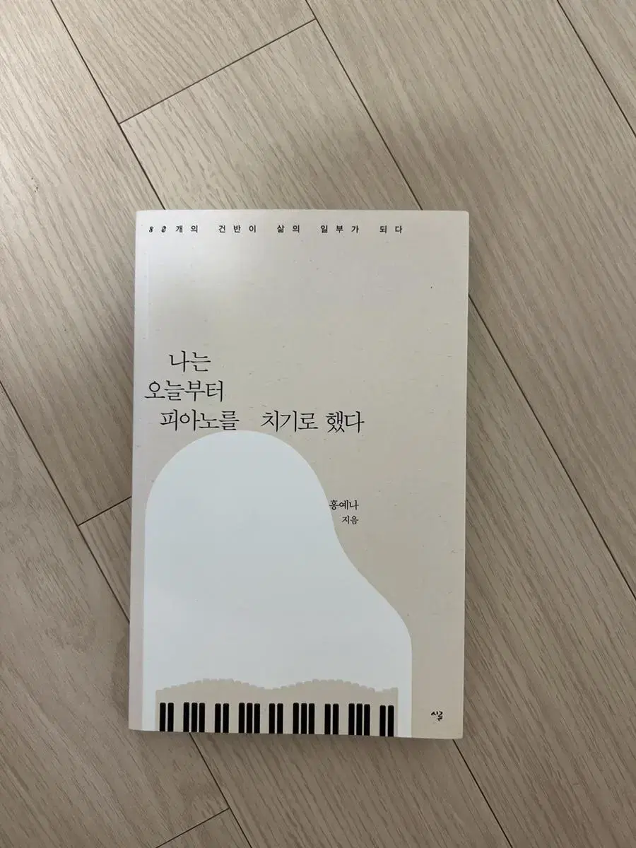 나는 오늘부터 피아노룰 치기로 했다